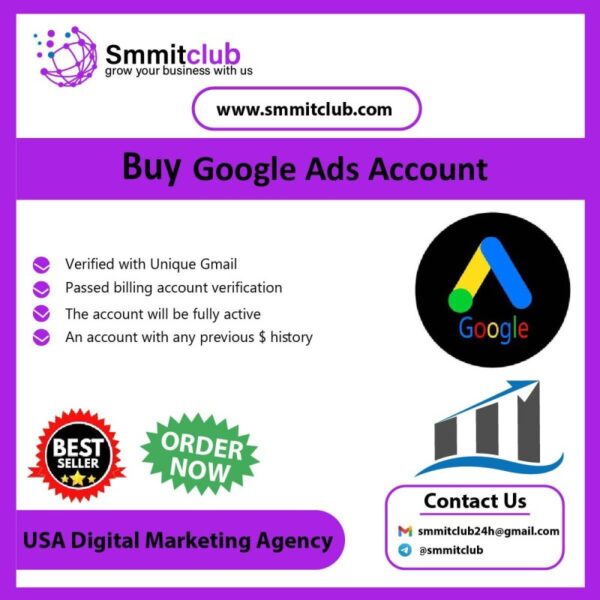 Buy Google Ads Accounts