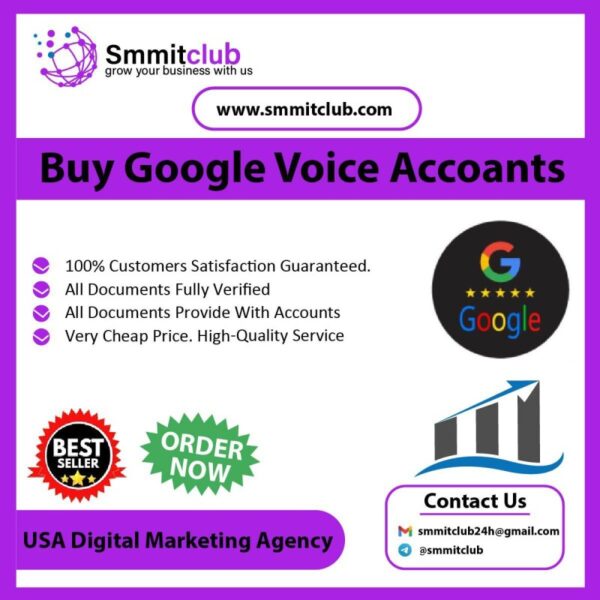 Buy Google Voice Accounts