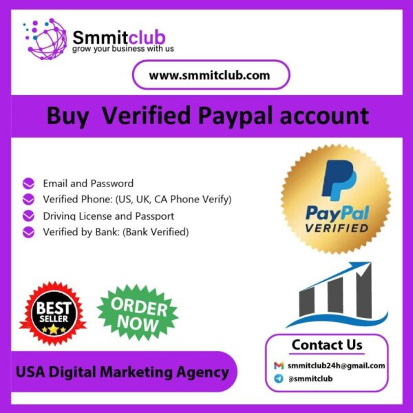 Buy Verified Paypal Accounts