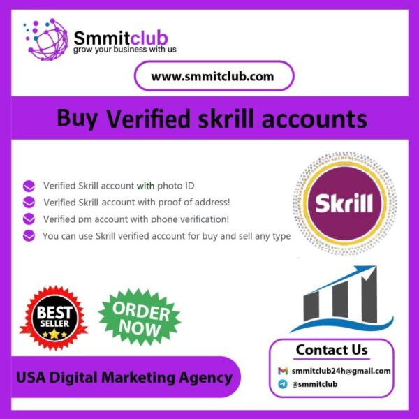 Buy Verified Skrill Accounts