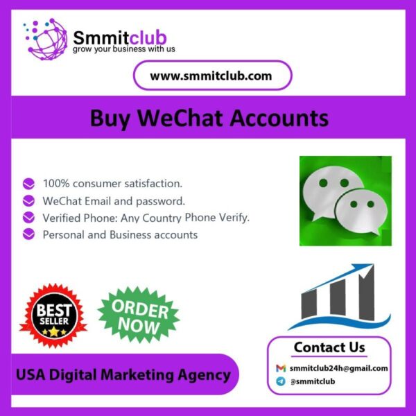 Buy WeChat Accounts
